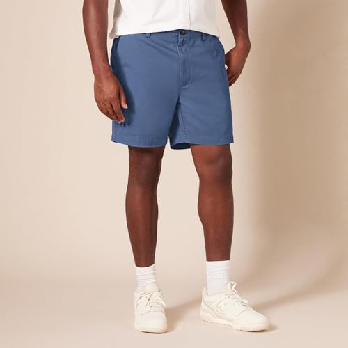 Image of Amazon Essentials Men's Classic-Fit 7 inch Chino Shorts