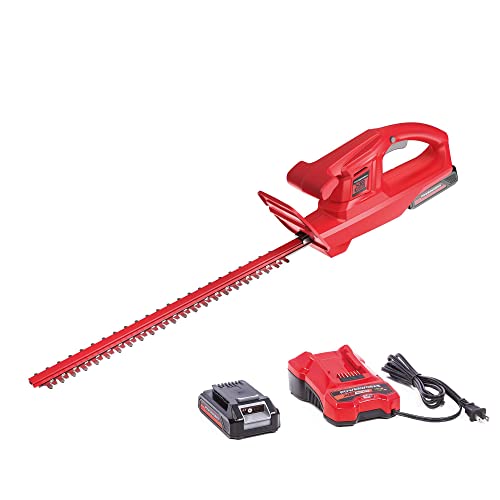 POWERWORKS XB 20V 20-Inch Cordless Hedge Trimmer, 2Ah Battery and Charger HTP301