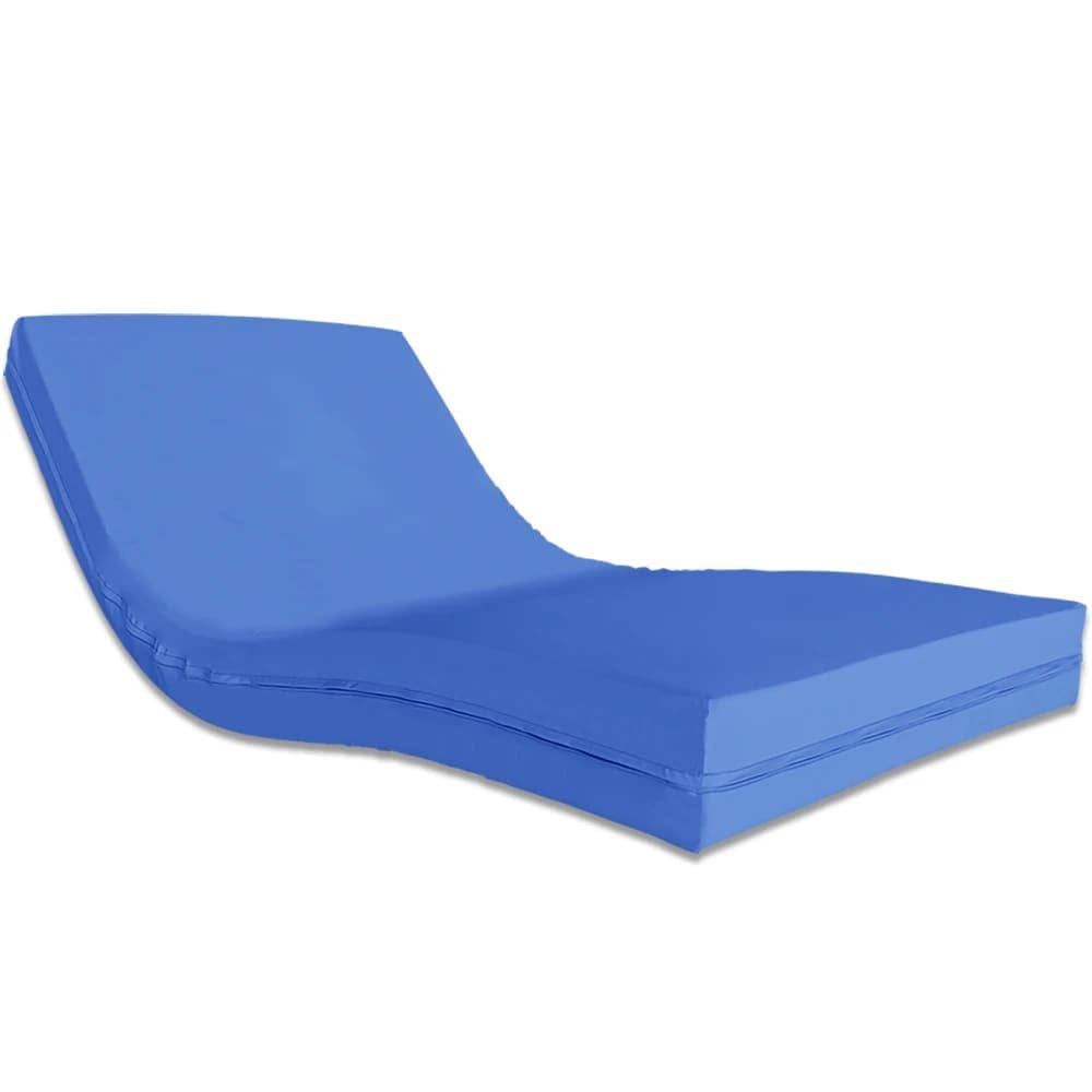 Ventadecolchones - Colchón con Funda Impermeable para Cama Geriatrica de Hospital Viscoelástico 10+5 Antiescaras 90 x 190