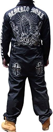 Amazon Tg141 4 和柄総刺繍つなぎ 合掌 暴走族特攻服和柄ジャージ和柄セットアップ絡繰魂vansonバンソンよりお買得 コート ジャケット 通販