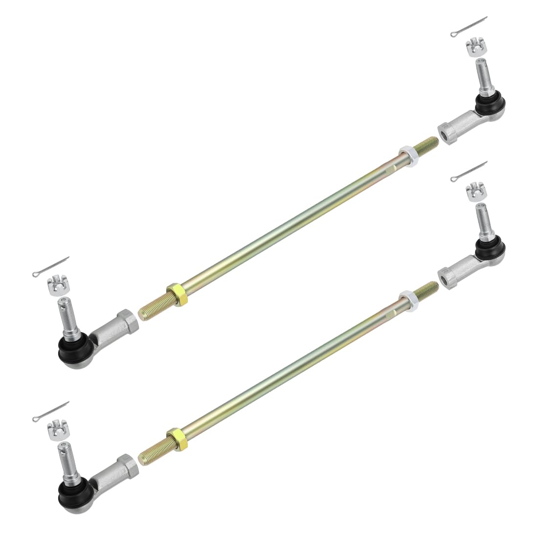 Linke und Rechte Spurstange mit Kugelgelenk passend für Can-Am ATV Outlander Renegade 450 570 650 800 850 1000 2012–2024 703501038 703500783 703500922