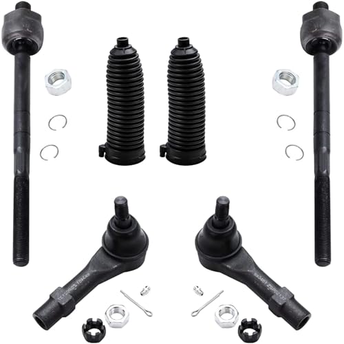 Image of Detroit Axle - 12pc Front End Control Arms Kit for Ford Ranger Explorer Mazda B2500 B3000 B4000 Mercury Mountaineer, Lower Control Arms Tie Rods Sway Bars Boots Upper Ball Joints Replacement