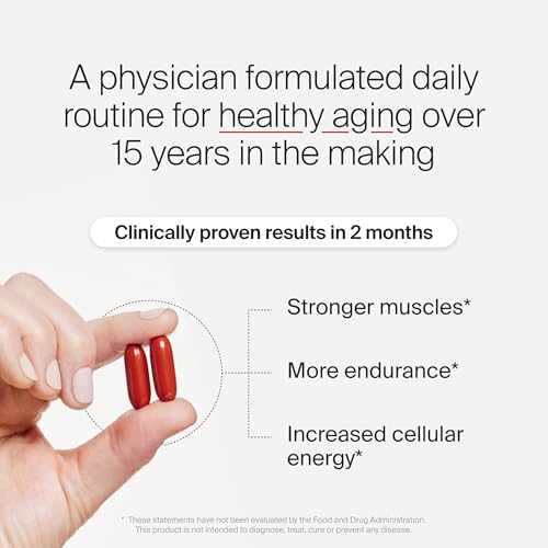 Timeline Mitopure Urolithin A - Clinically Proven Supplement for Healthy Aging and Cellular Renewal - Mitoceutical for Muscle Strength and Longevity - 60 Softgels - Thumbnail 3