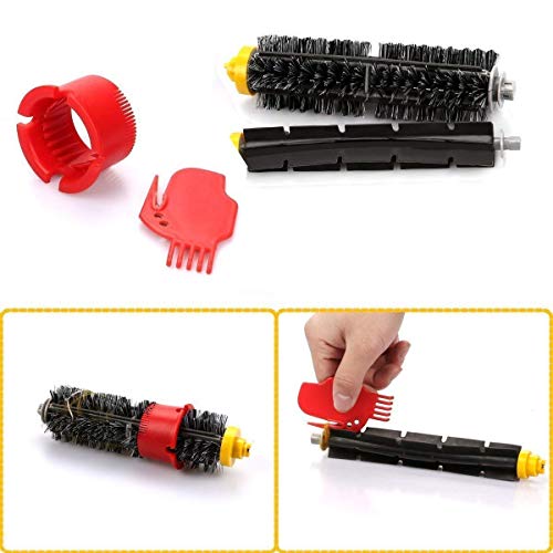 efluky Kit cepillos repuestos de Accesorios para iRobot Roomba Serie 600