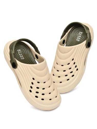 Image of Super Soft Kids Clogs Ultra Lightweight with Adjustable Back Strap Design Soft Cushioning & Anti-Slip Grip Slippers for Kids Playtime Comfortable Indoor & Outdoor Stylish Clogs BBSAP-2