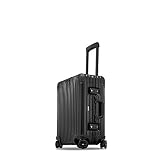 RIMOWA Handgepäck Topas Stealth Multiwheel Cabin Trolley schwarz 56 cm