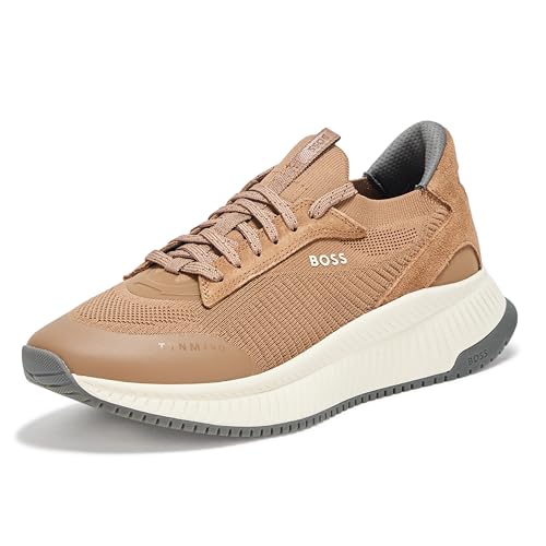 Image of BOSS Men's Modern Knit Structure Running Sneaker