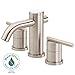 Parma 2-Handle Widespread Bathroom Faucet - Brushed Nickel