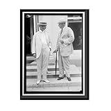 GREGORY, THOMAS WATT, ATTORNEY GENERAL OF THE U.S., 1914-1919. LEFT. BURLESON, ALBERT SIDNEY, REP. FROM TEXAS, 1899-1913; POSTMASTER GENERAL, 1913-1921, RIGHT. Timeless Wall Art Print | Vintage...