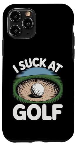 I Suck At Golf Joke ʔSt s Ȓj St X}zP[X iPhone 11 Pro p