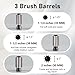 Beautimeter Hair Dryer Brush, Spinning Blow Dryer Brush for Smooth Blowouts, 3-in-1 Rotating Hot Air Brush Styler for Various Hair Styles