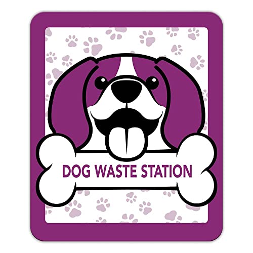 Dog Waste Station Outdoor Pet Waste Station With Pet Waste Bag Dispenser Dog Sign Strong Post Large Trash Can 400 Roll Bags And 25 Can Liners Dog Waste Disposal System For Parks Communities Backyards #TOP4
