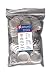 50 Buttons to Cover - Made in USA - Cover Buttons With Flat Backs Size 75 (1 7/8")