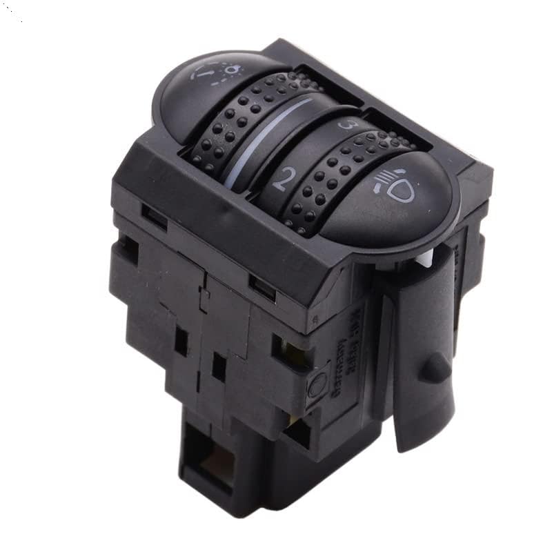 Car Headlight Range Dashboard Dimmer Adjustment Switch for for Volkswagen Passat B5 1998 1999 2000 2001 2002 2003 2004 2005 OE: 3B0941333C