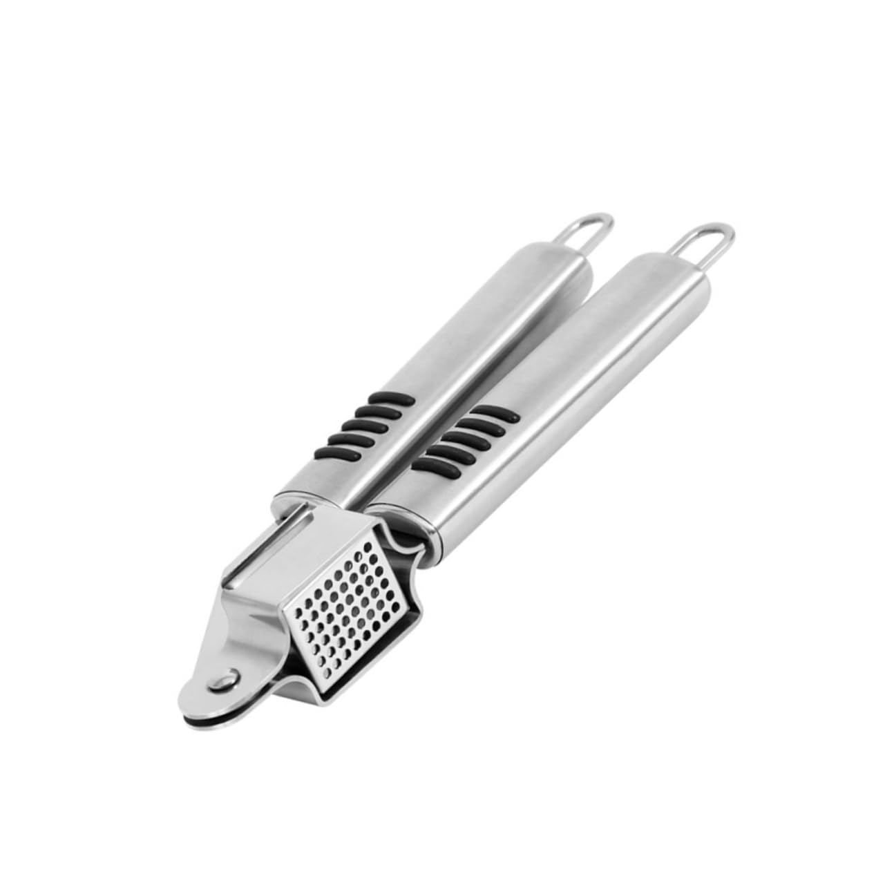Healifty Stainless Steel Garlic Press Tool Removable Heavy Duty Mincer for Easy Garlic Ginger Crushing Compact Kitchen Gadget for Home Restaurant Use Dishwasher Safe