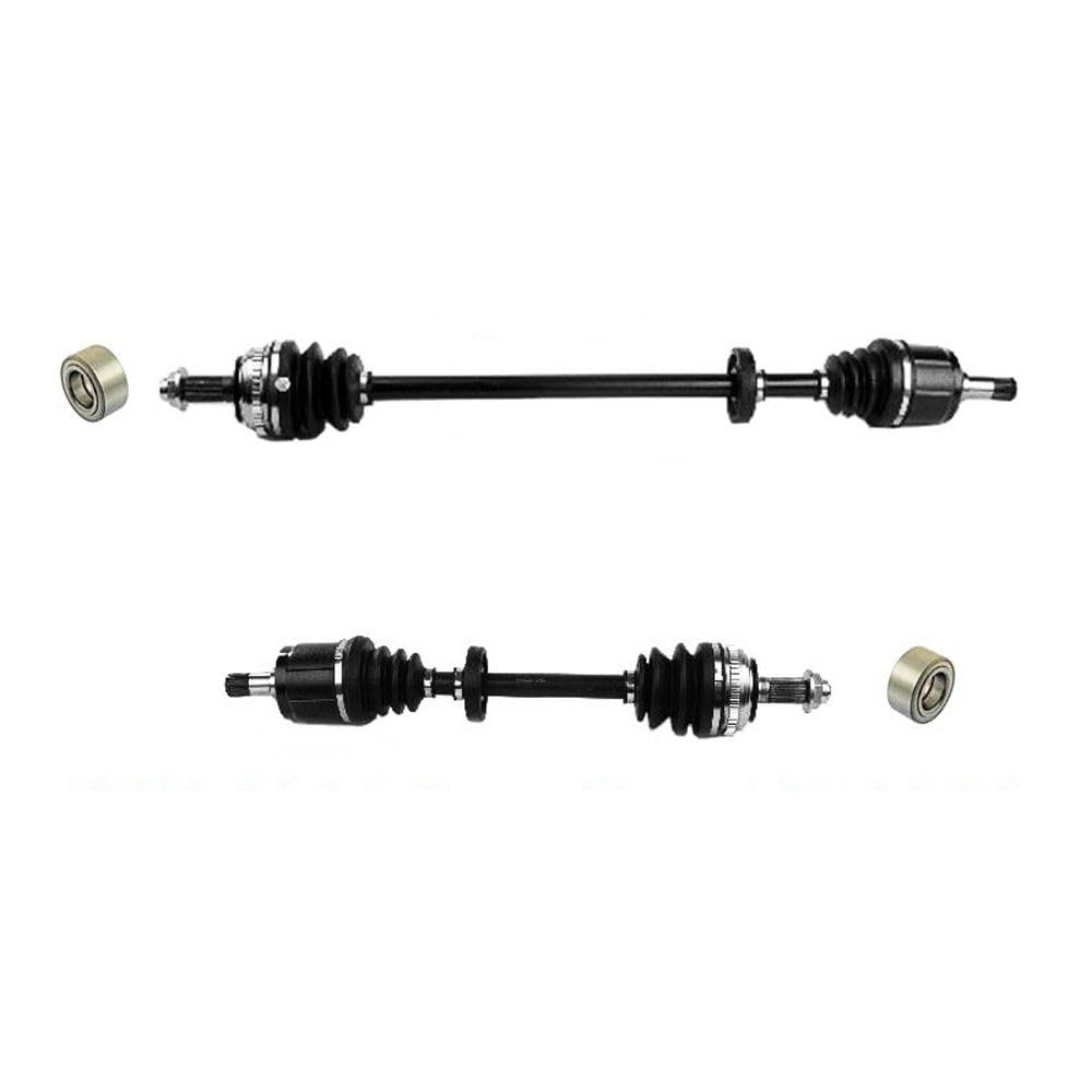 for Honda for Civic 1.6L 1999-2000 Sohc All Models Except Si Front CV Shaft Axles & Bearings NCV36516 NCV36517