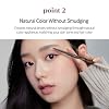 ETUDE Bare Edge Brow Pencil, Eyebrow Pencil, Slim 3D Hexagon, Natural Looking, Korean Makeup, Beauty, Mild Taupe (0.003 Ounce)