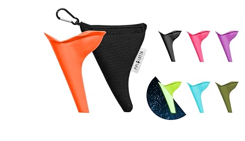 PiPiLOTTA® Frauenurinal für Unterwegs | Pinkelhilfe im Stehen für Festival, Camping, Reisen mit Schutzhülle | Wiederverwendbare Urinella | Urinal für Frauen (Orange) PiPiLOTTA® Frauenurinal für Unterwegs | Pinkelhilfe im Stehen für Festival, Camping, Reisen mit Schutzhülle | Wiederverwendbare Urinella | Urinal für Frauen (Orange)