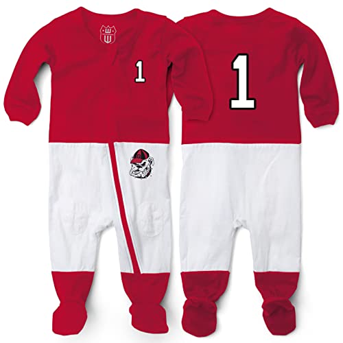 Image of Wes and Willy Baby College Sports Fan Football Jersey Sleeper