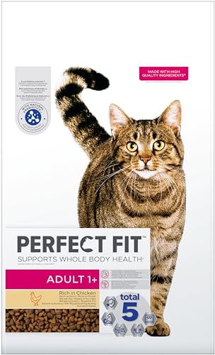 PERFECT FIT Adult Trockenfutter für erwachsene Katzen ab 1 Jahr - Huhn, 7 kg (1 Beutel)
