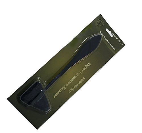 EMI Deluxe Taylor Percussion Reflex Hammer - Tactical Stealth Black - Neurological Reflex Testing Tool for Doctors, Nurses, and Physical Therapists - Image 3