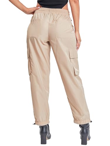 YMI Jeans Women's Nylon Cargo Joggers3