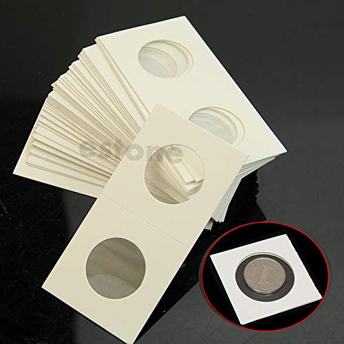 50 piezas porta monedas de 40mm en papel