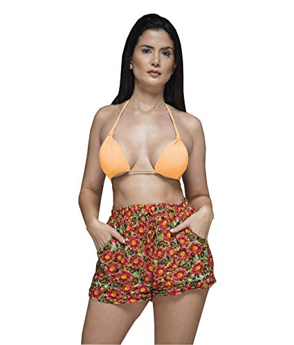 Kit 03 peças de Biquíni com Bojo Cortinão Parte de Cima