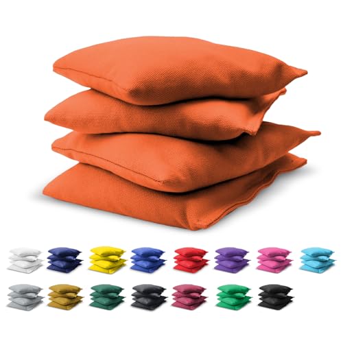 GoSports Cornhole Bean Bag Sets - 16 Colors Available - Duck Cloth with All-Weather Corn Fill
