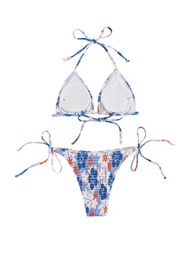 Bikini deux pièces ajustable imprimé floral pour valoriser et sublimer les formes - 2