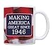 80th Birthday Gifts For All Making American Great Since 1938 Republican Gift Coffee Mug Tea Cup USA Flag