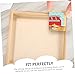 BESTOYARD 4pcs Boho Decorative Tray Craft Serving Organizing Blocks Tray for Puzzle Toy