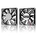 2 rodamientos HKWANTAT Dual Ball sin escobillas DC Cooling 80 mm Fan 24 V 8015 80 x 80 x 15 mm 2 pines