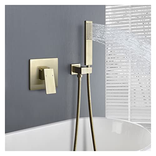 Support douchette laiton chrome poli connecteur mural carré fixe - 4