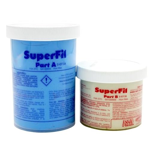 Superfil Epoxy Filler Kit for Multiple Materials