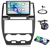 4Core+64G Android 15 CAR Stereo Radio for Land Rover Freelander 2 2007-2012 Wireless Carplay Android Auto GPS 5G-WiFi, Rimoody 9 Inch Touchscreen Mirror Link Bluetooth FM/RDS EQ SWC Backup Camera