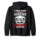 Strato di massetto Ho un figlio e sono un pavimento di massetto screeder Felpa con Cappucc...