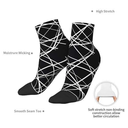 Mid-crew Socks Mid-Tube Socks classic tube socks/Socks High Ankle,Unisex socks for Outdoor3