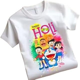 Kids Holi Printed Tshirt Price In India