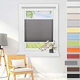 plissee klemmfix ohne bohren nach maß ◆ Richtige Größe: Breite= Scheibenbreite + circa 2-4 cm (Bitte auf Fenstergriff achten), Höhe= Fenster inkl. Rahmen von oben bis unten. Falzstärke (Rahmendicke ohne Dichtungsgummi) des Fensters darf maximal 23mm betragen.