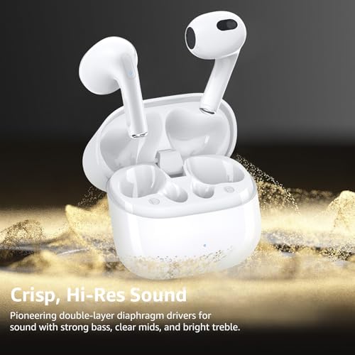 Wireless-Earbuds-Earphones-with-HiFi-Stereo-Deep-Bass-In-Ear-Buds-Bluetooth-54-Headphones-with-6-ENC-Noise-Cancelling-Mic-50H-Playtime-Wireless-Headphones-Mini-Ultra-Light-IP7-Waterproof - Izzgadgets.com
