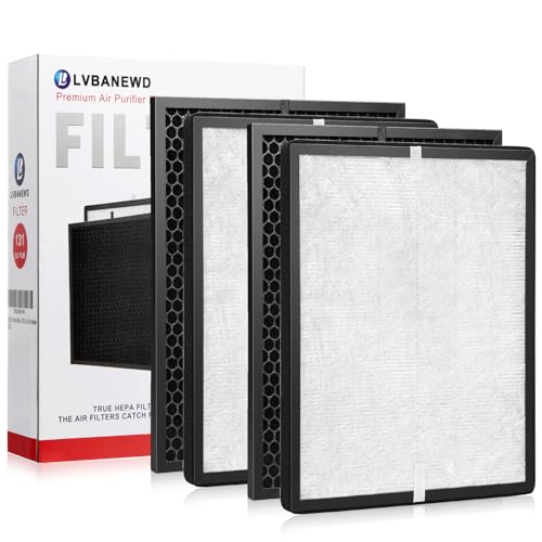 LV-PUR131 Replacement Filters Set Compatible with Levoit Air Purifier Models ...