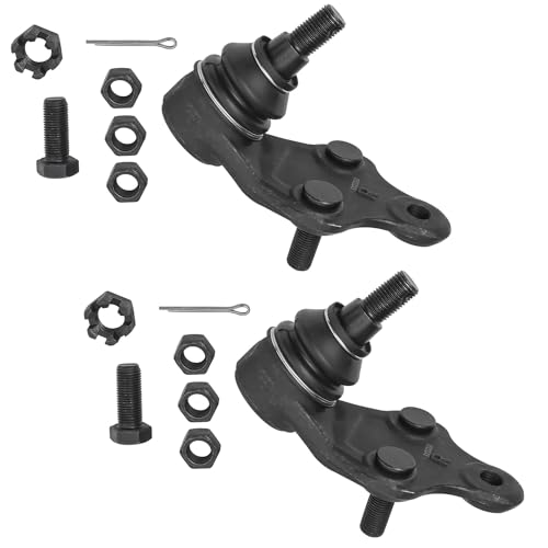 Image of Detroit Axle - Front End 14pc Suspension Kit for 2007-2011 Toyota Camry, 2 | Lower Control Arms Ball Joints 4 Inner & Outer Tie Rods Boots Rear Sway Bars Replacement [USA Built]