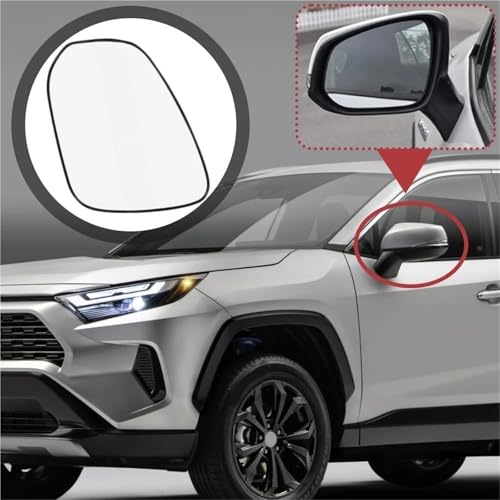 Miroir de rétroviseur extérieur chauffant droit pour RAV4 2021
