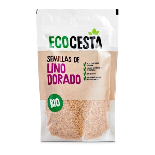 Ecocesta Semillas de Lino Dorado Bio, 160g