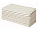 Cotton Craft - 12 Pack Oversized Flax with Lace Dinner Napkins - 20x20 Natural, Tailored with Mitered Corners and a Generous Hem, Napkins are 38% Larger Than Standard Size Napkins