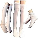 【OLYOLY】1/3 ドール (60cm) 用 ソックス 靴下 ドール服 下着 ロング ショート ニーハイ 膝上 膝下 かわいい ミニチュアドール 着せ替え 衣装 フィギュア (02 3足セット)