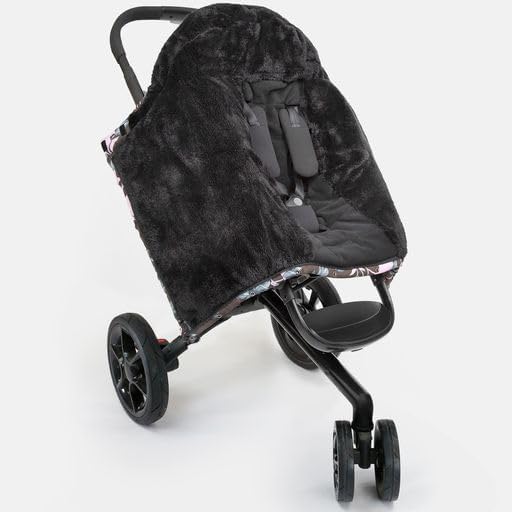 Miniatura 6 de 7AM Enfant - Manta para cochecito 212  Manta ajustable con cremallera para bebés de invierno, unisex, con forro polar, cálido, con capucha,