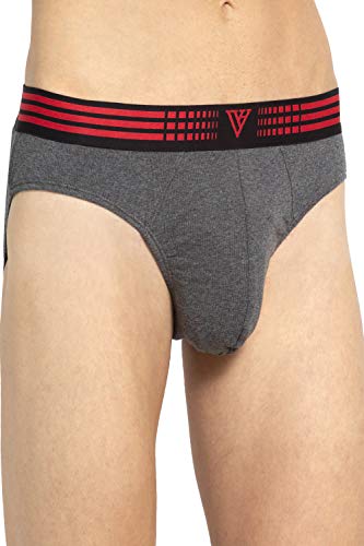 Image of Van Heusen Men Anti Bacterial Briefs - 100% Combed Cotton - Pack of 2 - Colour Fresh, Moisture Wicking