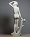 Goddess Aphrodite Venus Nude Female Figure Alabaster Statue Sculpture 12 inches